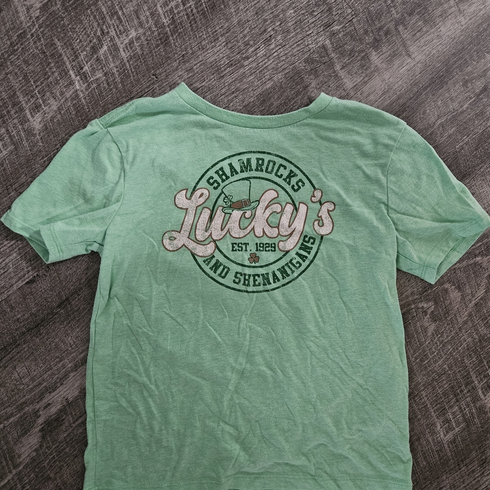Celebrate It Green Shamrocks Kids Tee